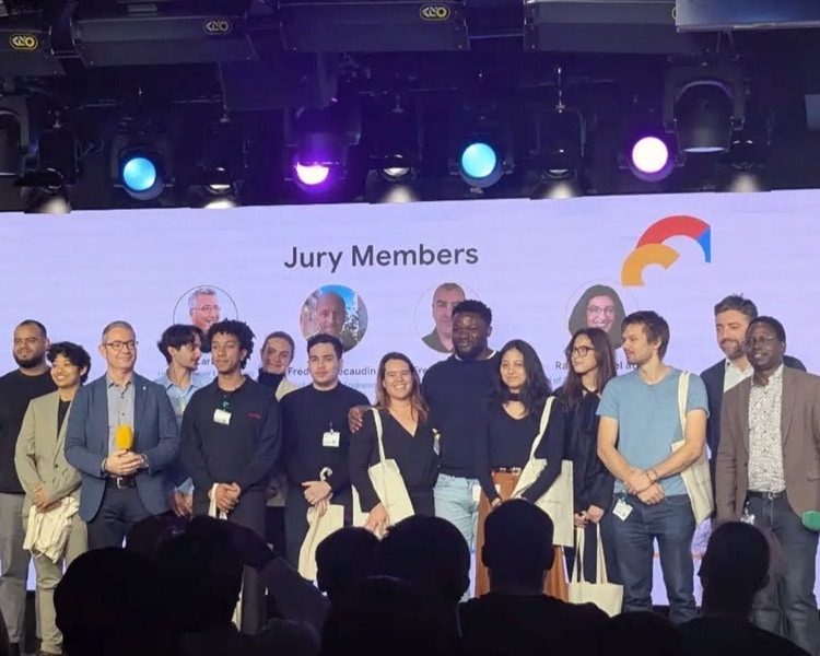 L’équipe SKESIA (SKEMA x ESIEA) décroche la 2ème place au Hackathon Google Cloud à Paris