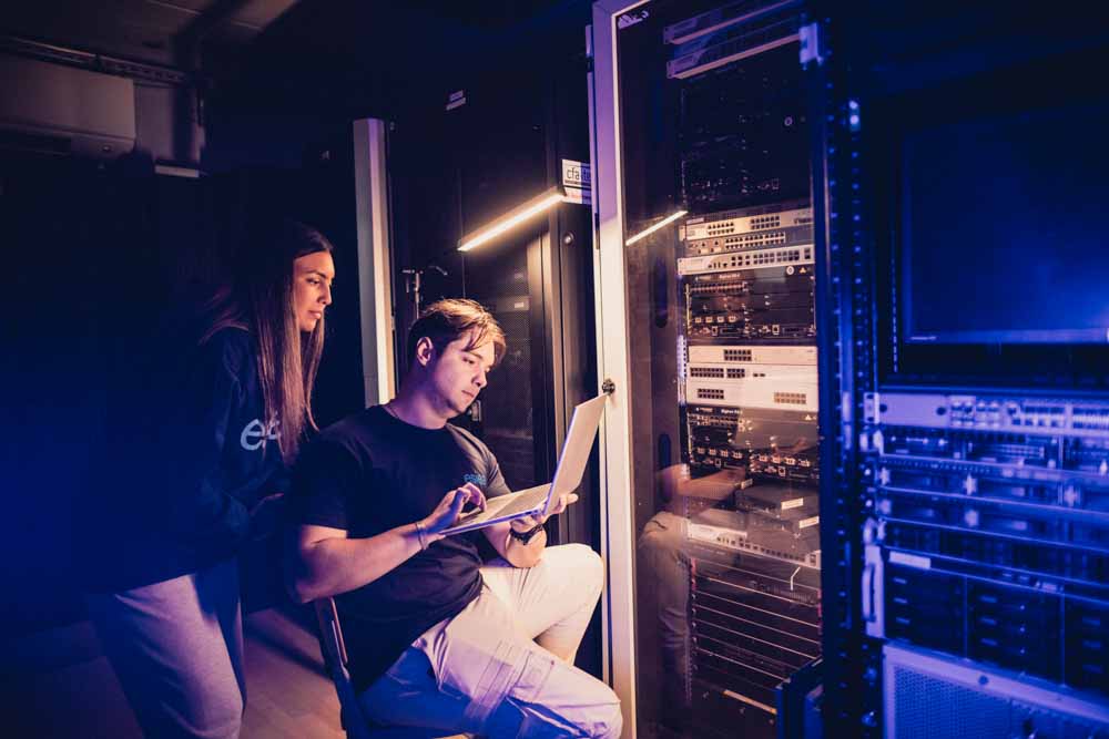 Etudiants du Bachelor Responsable Cybersécurité Systèmes et Réseaux ESIEA