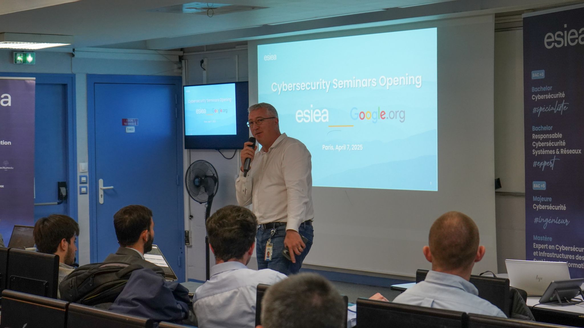 Google.org investit dans des formations en cybersécurité de l’ESIEA