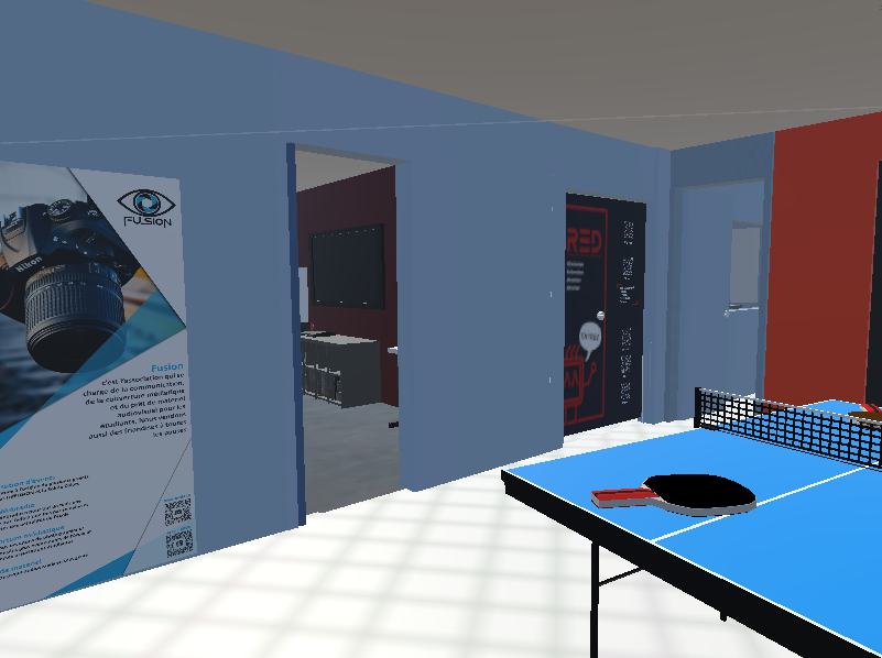 Table de ping pong virtuelle sur Xavier XR