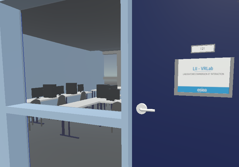Salle de cours virtuelle du Campus d'ESIEA Laval