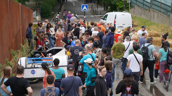 Foule lors de la Re'cup 2025 de l'ESIEA