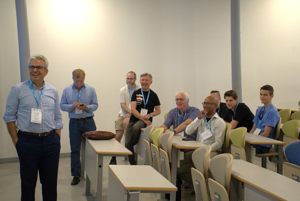 Partenaires internationaux et enseignants du Blended Intensive Program en cybersécurité de l'ESIEA