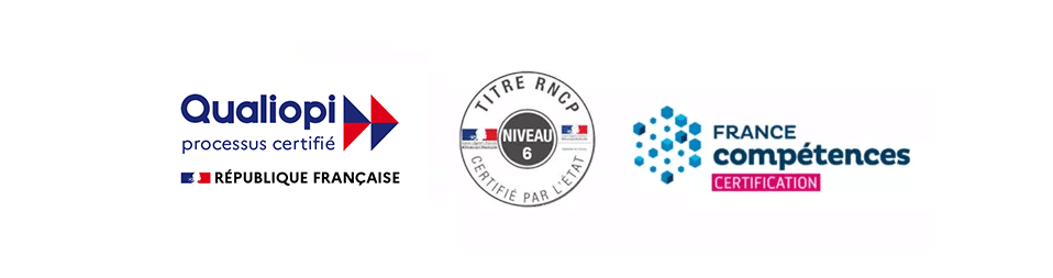 Certifications des programmes experts en informatique de l'ESIEA, qualiopi, titre rncp de niveau 6 et France compétences