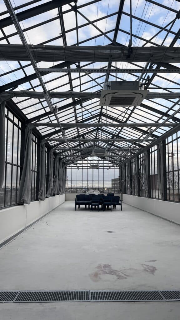 Serre de l'ESIEA Ivry-sur-Seine 2025 nouveau campus éco-responsable