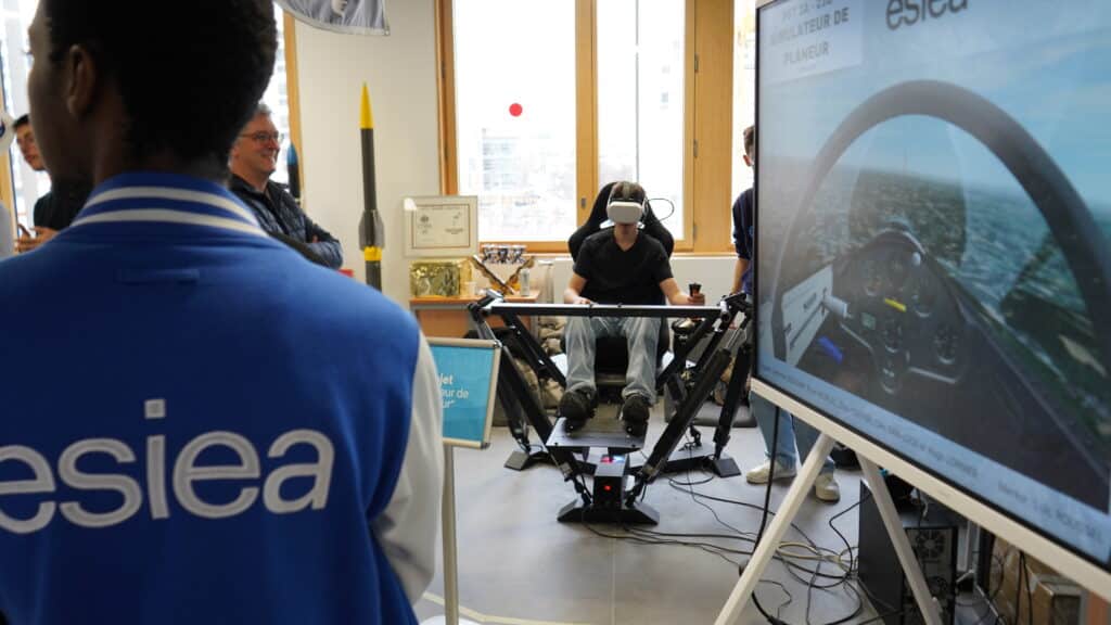 Simulateur de planeur en réalité virtuelle