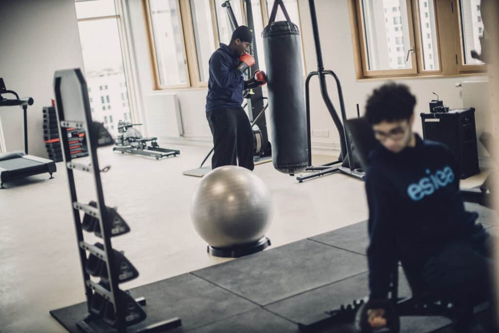 Salle de sport de l'ESIEA ivry-sur-seine