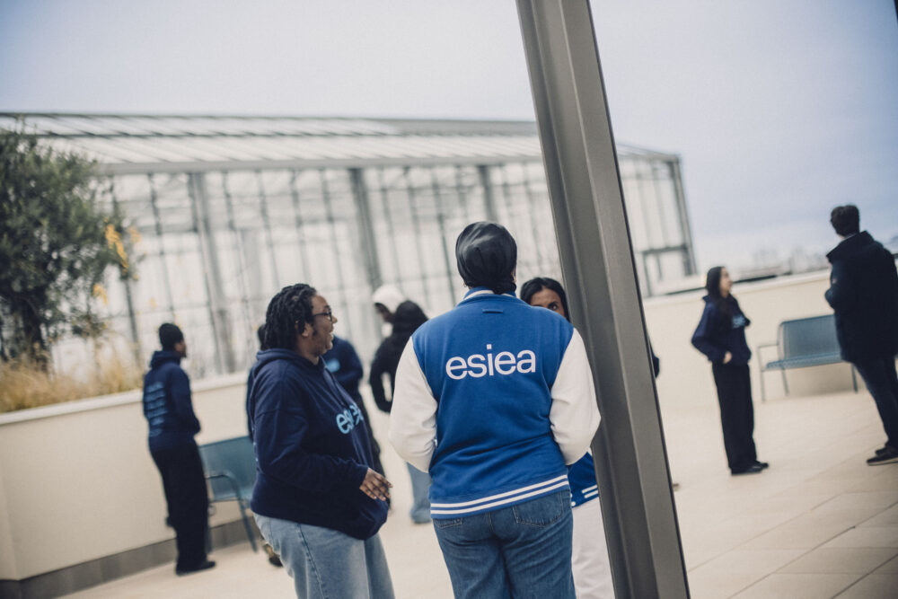 Rooftop et serre écologique du campus de l'ESIEA Ivry-sur-Seine