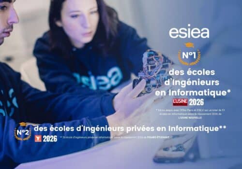 L’ESIEA classée N°1 ex æquo des écoles d’ingénieurs en informatique en 2026 