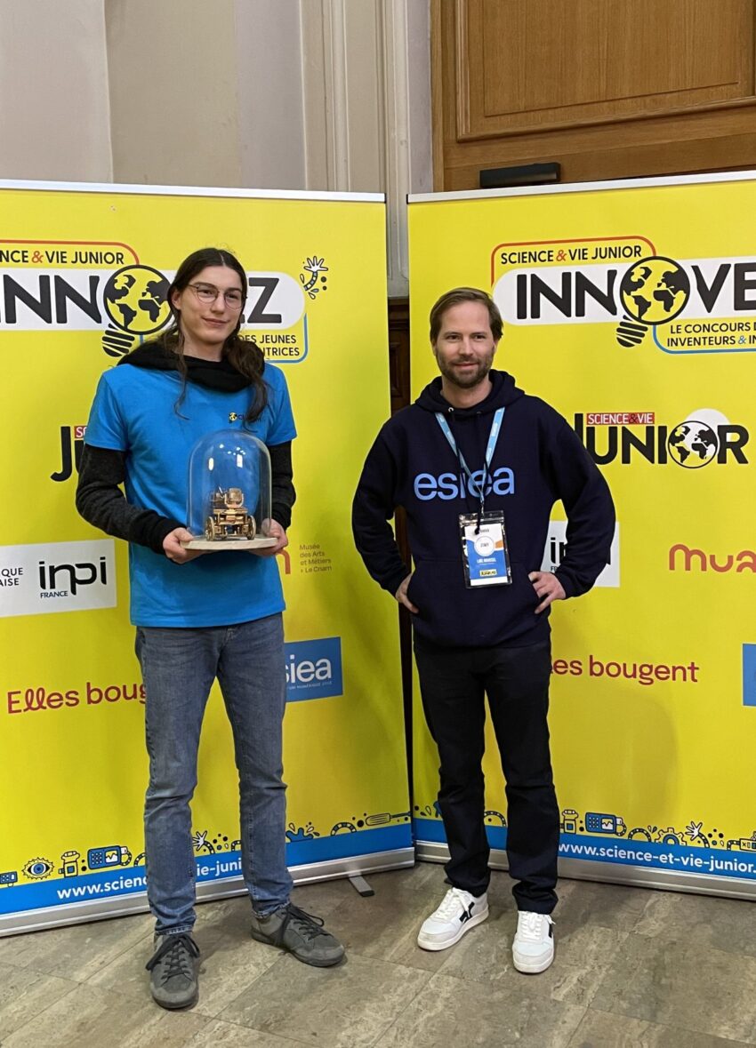 L'ESIEA au concours INNOVEZ du magazine Science et vie Junior