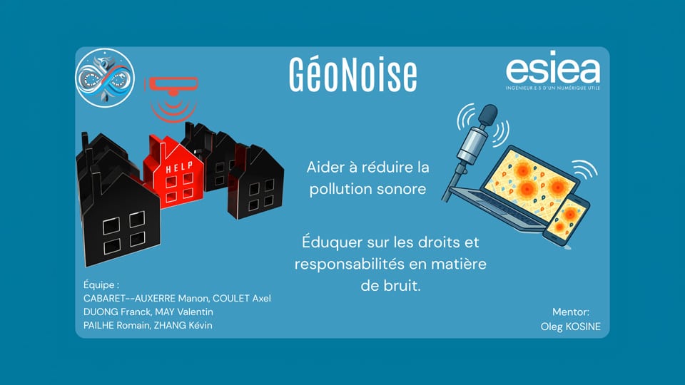Projet étudiant Géonoise