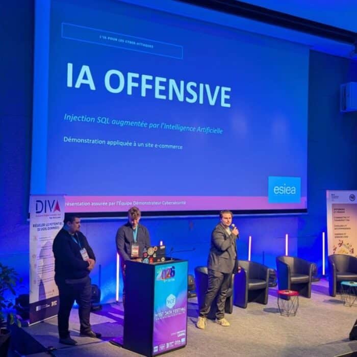 Etudiants de l'ESIEA Laval au west data festival 2026
