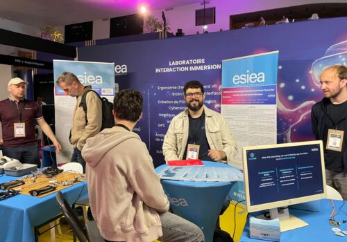 L’ESIEA au Laval Virtual 2026 : innovation, VR et collaborations internationales