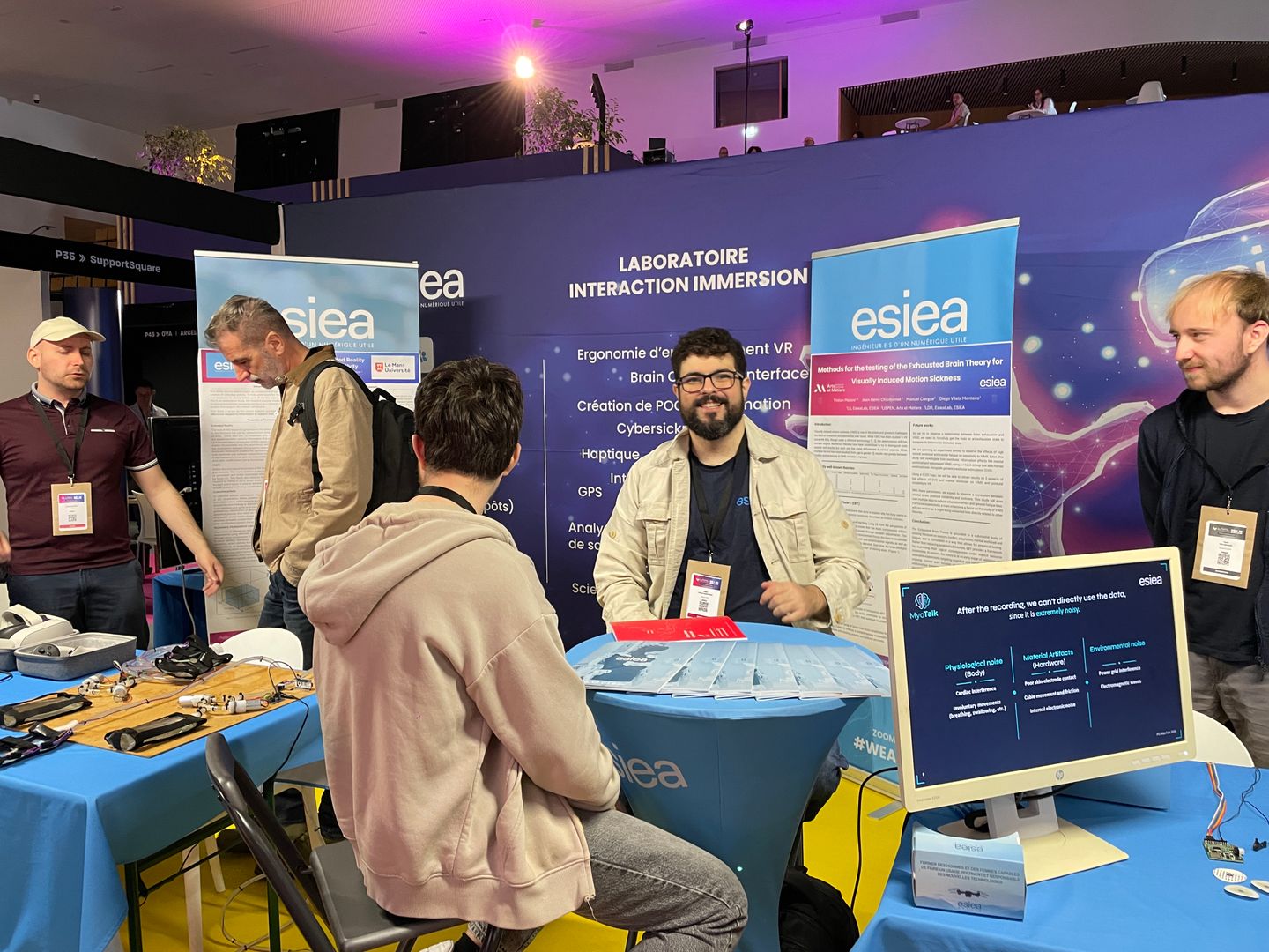 L’ESIEA au Laval Virtual 2026 : innovation, VR et collaborations internationales
