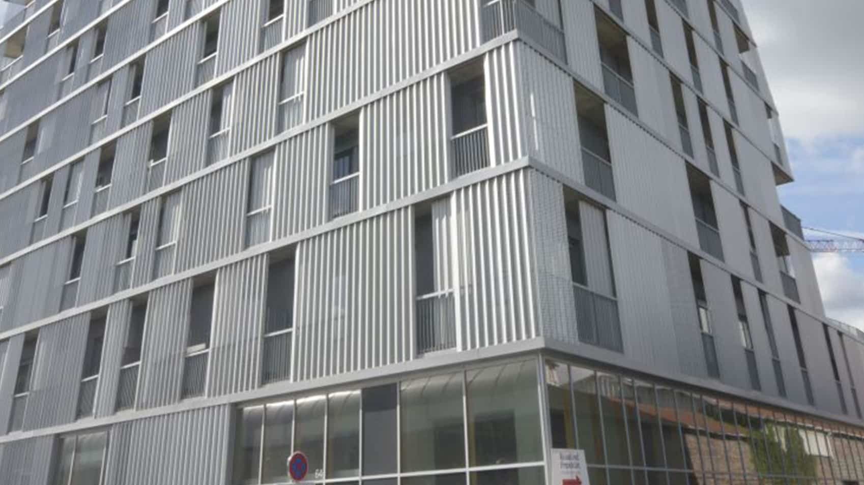 Résidence Jean Jaurès Ivry-sur-Seine – façade