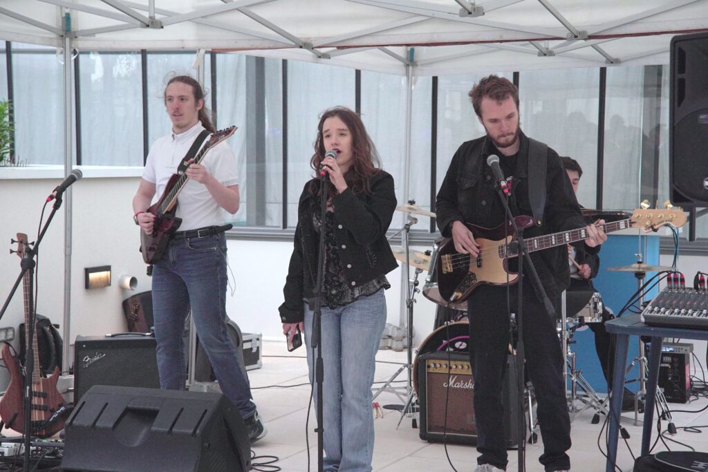 Concert des étudiants du bureau des arts lors de l'Inauguration du campus d'Ivry-sur-Seine, 10 juin 2026