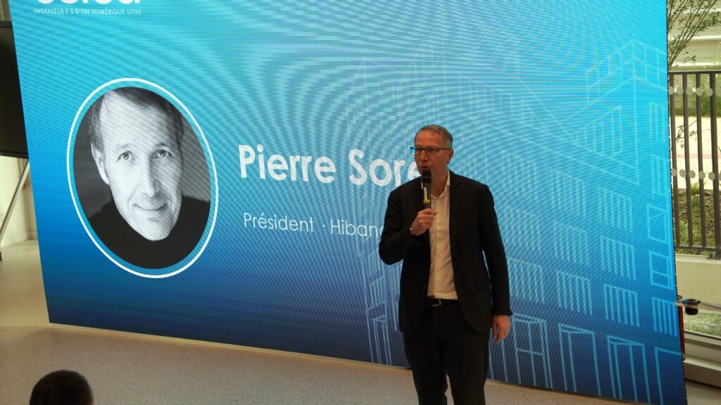 Pierre Sorel, président d'Hibana