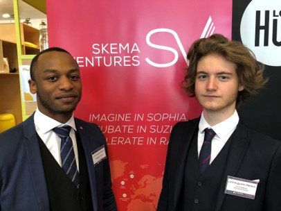 Augustin Morieux dans le cadre de son parcours entrepreneurial avec SKEMA