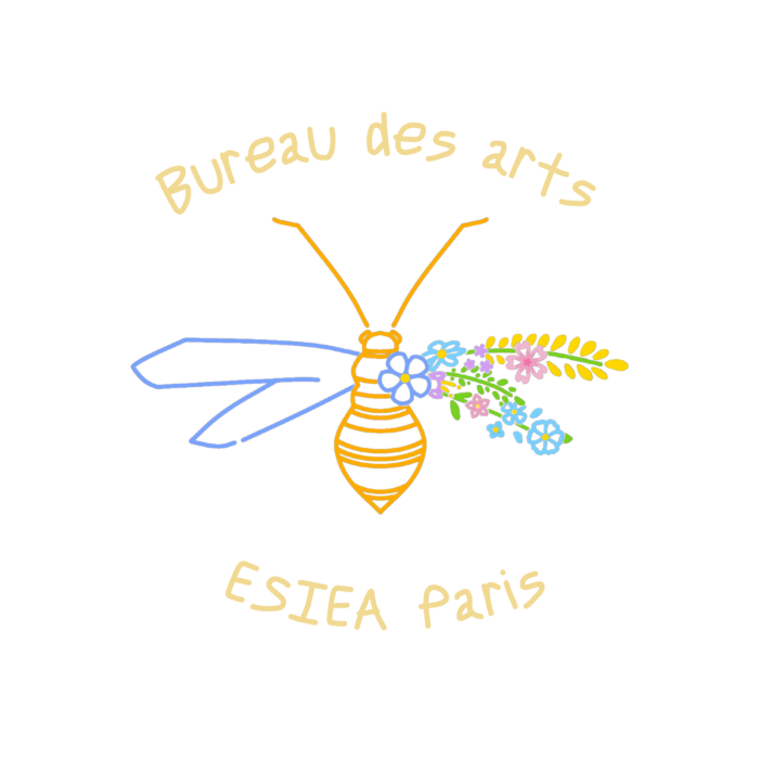Logo du Bureau des arts 2026-2027 de l'ESIEA Paris.