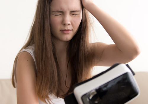 Les cybersickness dans les applications RV