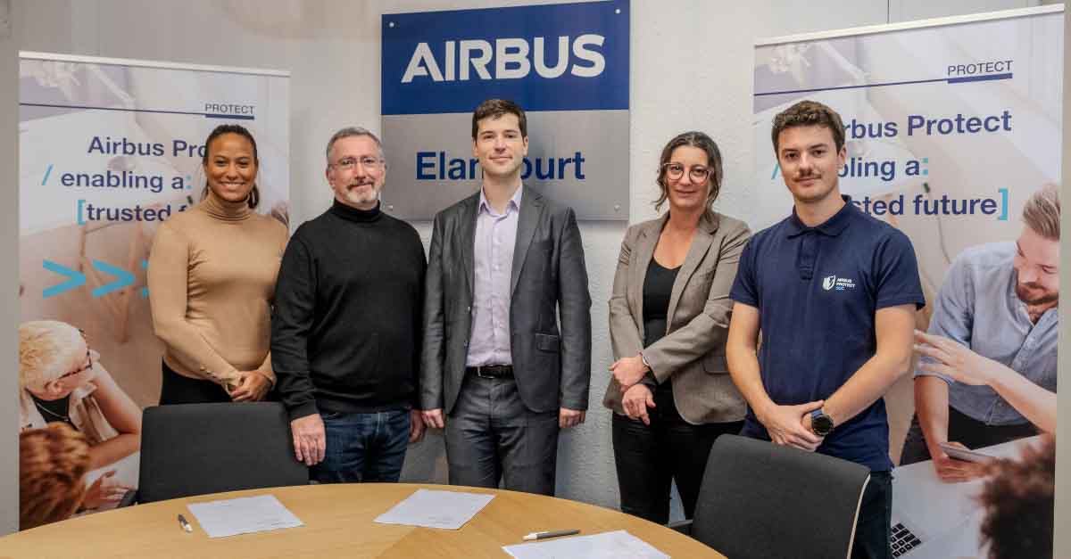 Airbus protect en partenariat avec l'ESIEA