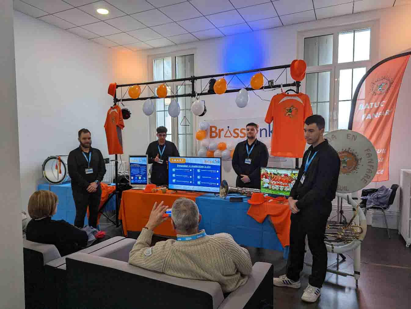 Brasslink, 2ème lors de la présentation des projets informatiques d'Agen