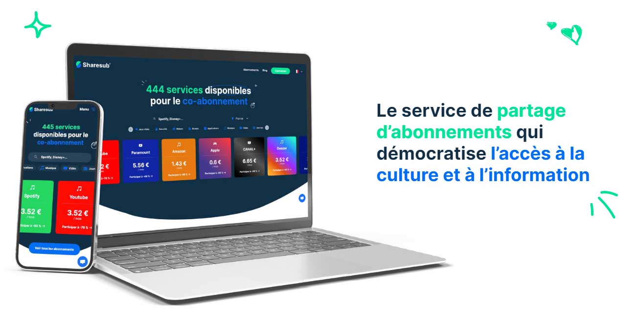 Découvrez Sharesub, la plateforme de partage d’abonnements cofondée par un alumni de l’ESIEA