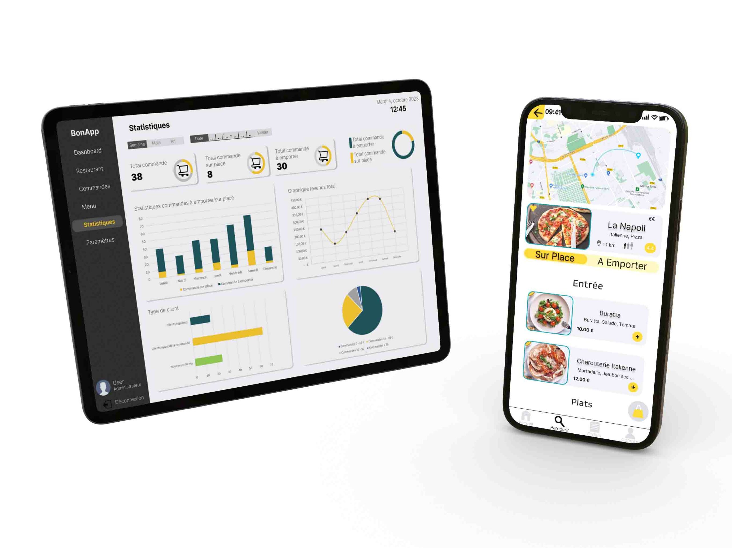 Le projet étudiant BonApp’, création d’une plateforme pour les établissements de restauration