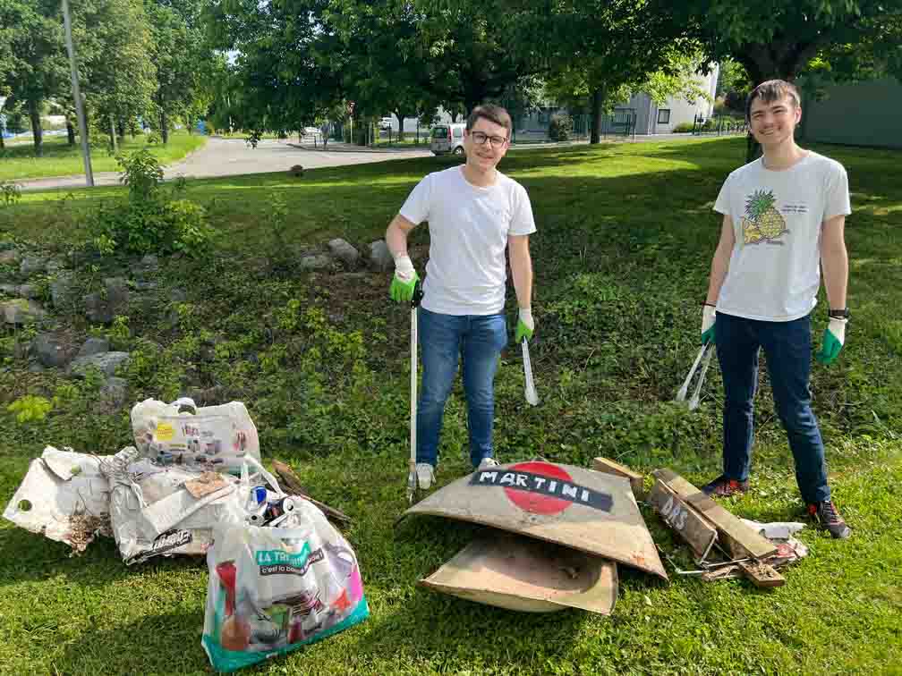 L'equipe GREEN Era, Étudiants de l'ESIEA Laval qui organise les green walks