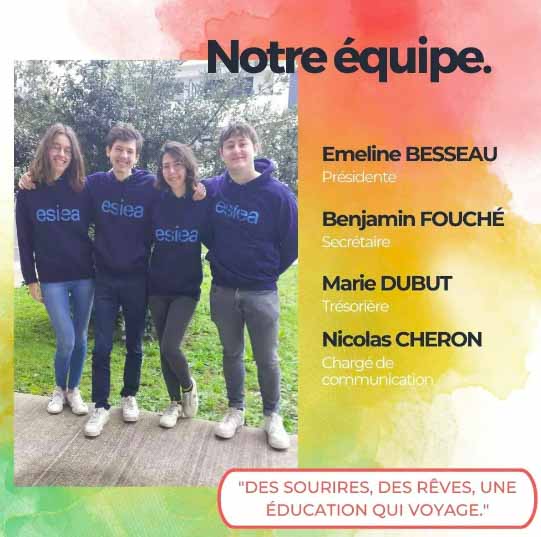 Post instagram de l'équipe Lions Sceau de l'ESIEA Dax