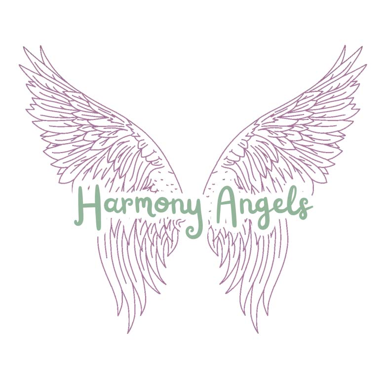 Logo de l'équipe Harmony Angels, composée d'étudiants de l'ESIEA Dax qui souhaitent lutter contre le harcèlement scolaire.