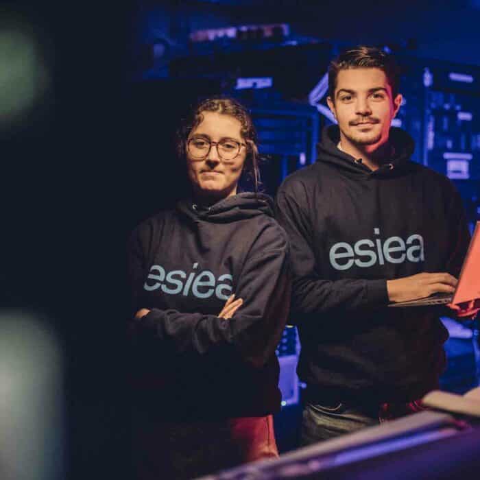 Etudiants en cybersécurité de l'ESIEA Ivry-sur-Seine