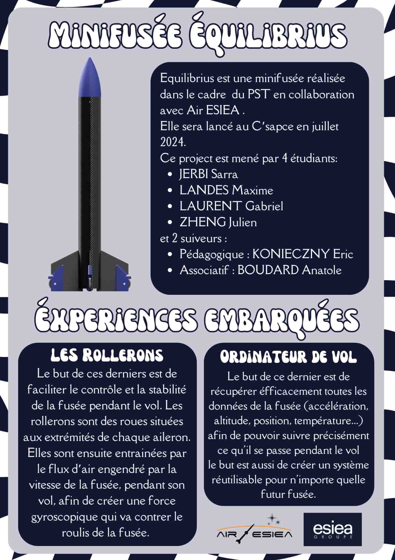 Projet étudiant Equilibrius lors du Techday