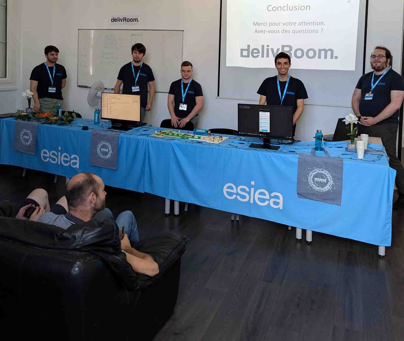 Découvrez le projet de développement logiciel Delivroom