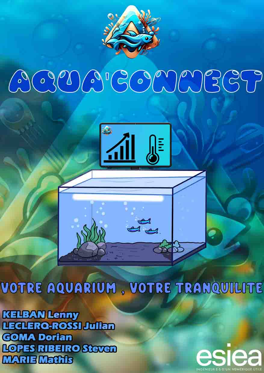 Projet étudiant Aqua'connect lors du Techday