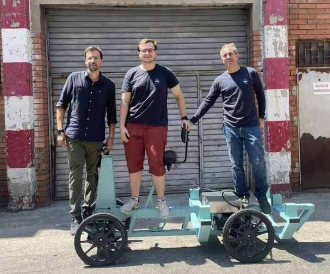 Vélo cargo électrique, collaboration entre l'ESIEA et l'ESTACA Laval