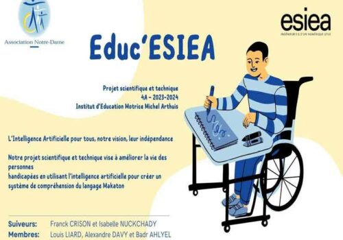 Le projet Educ’Esiea : rendre la communication accessible à tous grâce à l’intelligence artificielle