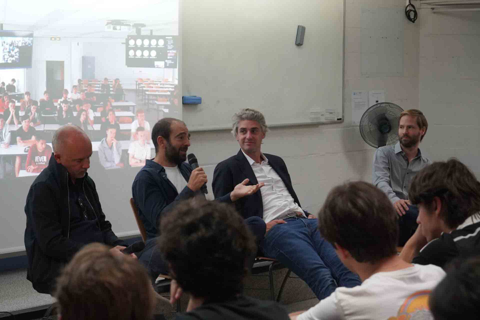 Table ronde entrepreneuriat à l'ESIEA