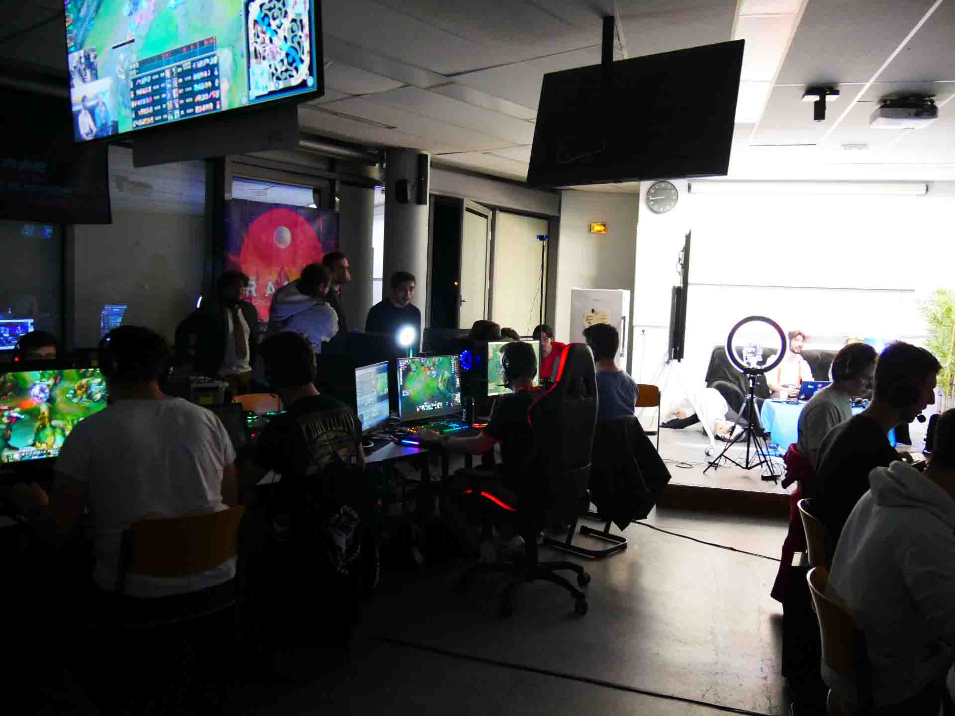 LAN league of legends à l'ESIEA Laval