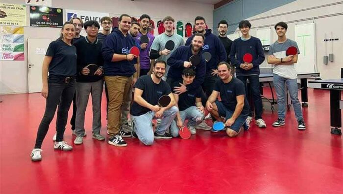 Tournoi ping pong ESIEA Agen - Tennis de table passageois