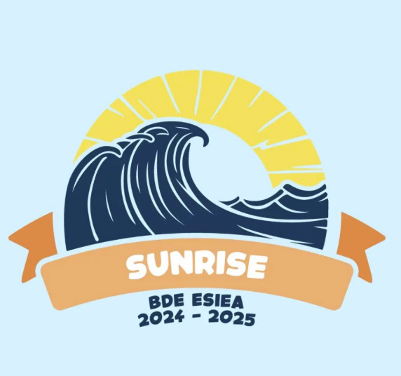 Logo du BDE Sunrise à l'ESIEA Laval 2024-2025