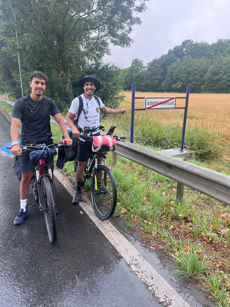 Défi à vélo de Sofiane Mizab, étudiant à l'ESIEA