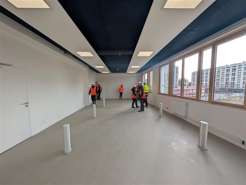 Salle de cours du nouveau campus de l'ESIEA