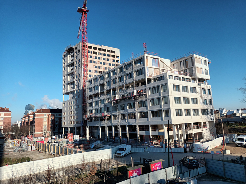 Futur campus de l'ESIEA Ivry-sur-Seine